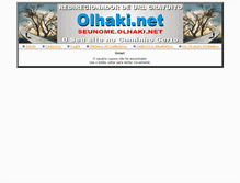 Tablet Screenshot of cupons.olhaki.net