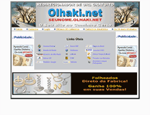 Tablet Screenshot of lojavirtual.olhaki.net