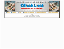 Tablet Screenshot of convite.olhaki.net